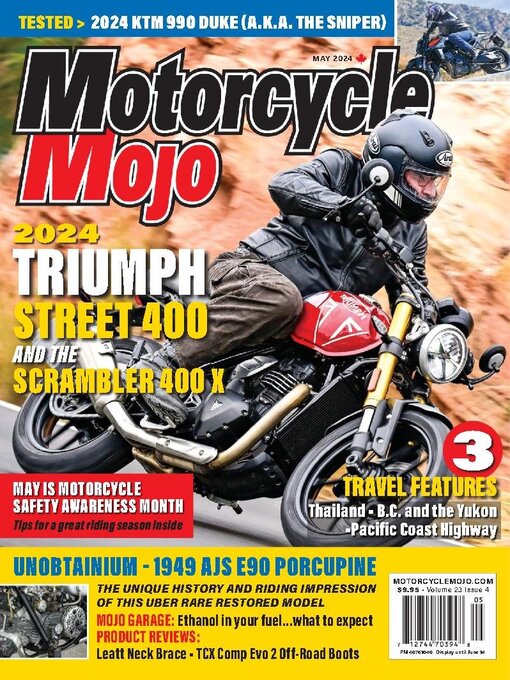 Title details for Motorcycle Mojo Magazine by Riptide Resources Inc o/a Motorcycle Mojo Magazine - Available